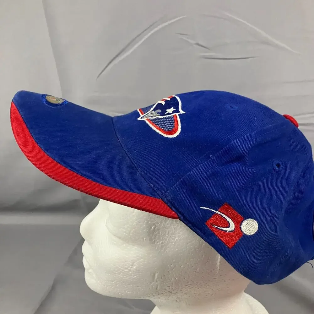 New England Patriots Hat Blue Red NFL Pro Line Sports Specialties Adjustable Cap
